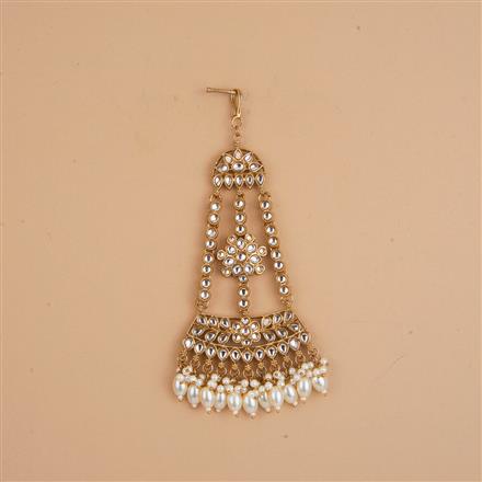 Indo Western Pearl Pasa With Mehndi Plating || 111888