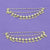 Indo Western Classic Ear Chain With Gold Plating || 112153