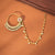 Antique Pressing Nose Ring With Gold Plating || 223374