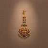 Antique Temple Tikka With Matte Gold Plating || 224429