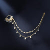 Antique Moti Nose Ring With Gold Plating || 228626