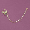 Antique Moti Nose Ring With Gold Plating || 228636