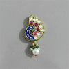Antique Moti Nose Ring With Gold Plating || 228644