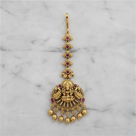 Antique Classic Tikka With Gold Plating || 228737