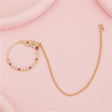 Antique Classic Nose Ring With Mehndi Plating || 229865
