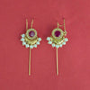 Antique Moti Earring With Gold Plating || 229902