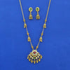 Antique Classic Pendant Set With Gold Plating || 230013