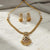 Antique Moti Necklace Set With Gold Plating || 230488