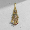 Antique Classic Jhuda With Matte Gold Plating || 230490