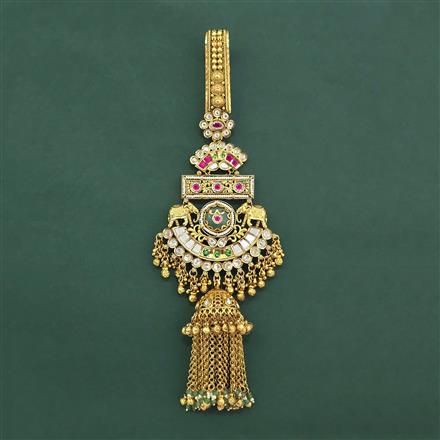 Antique Moti Jhuda With Gold Plating || 230741
