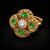 Antique Adjustable Ring With Gold Plating || 227463