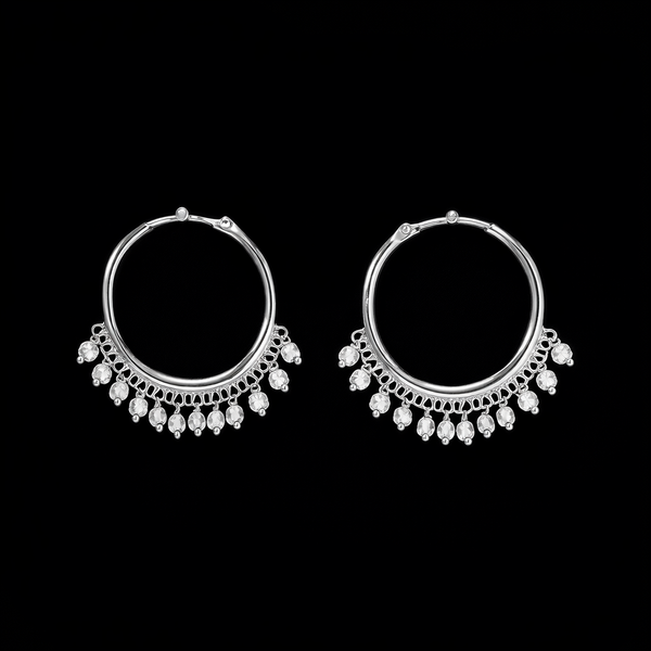 Antique Bali With Rhodium Plating || 223807