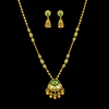 Antique Classic Pendant Set With Gold Plating || 230012