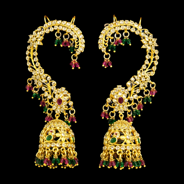 Antique Earcuff With Gold Plating || 227919
