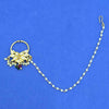 Kundan Moti Nose Ring With Gold Plating || 303208