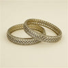 Cz Classic Bangles With Mehndi Plating (2x6) || 442711