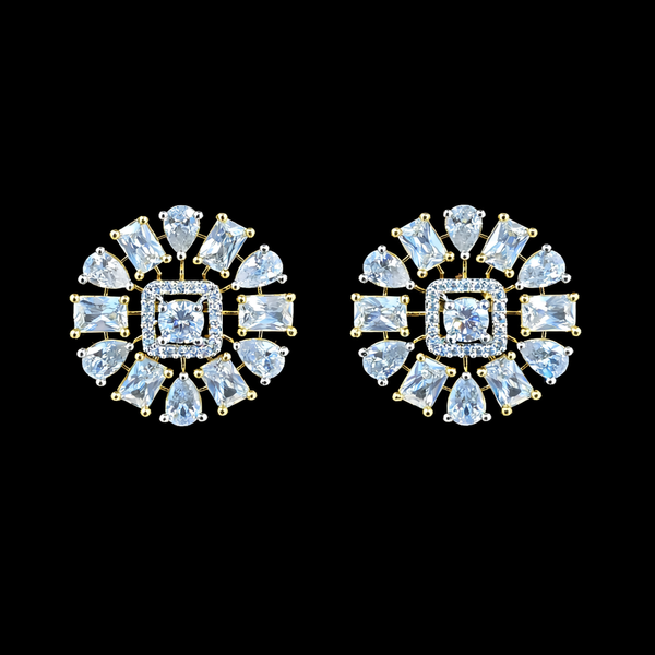 Cz Tops With 2 Tone Plating || 441240