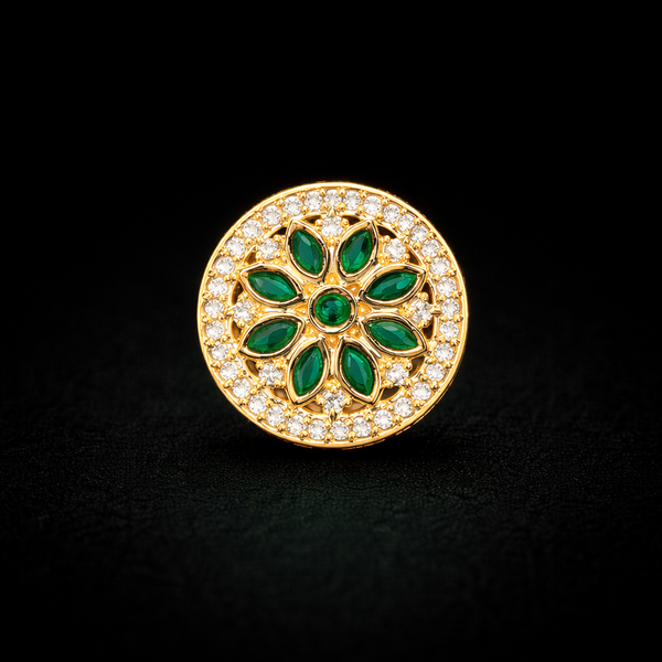 Antique Classic Gold Plating Ring || 220723