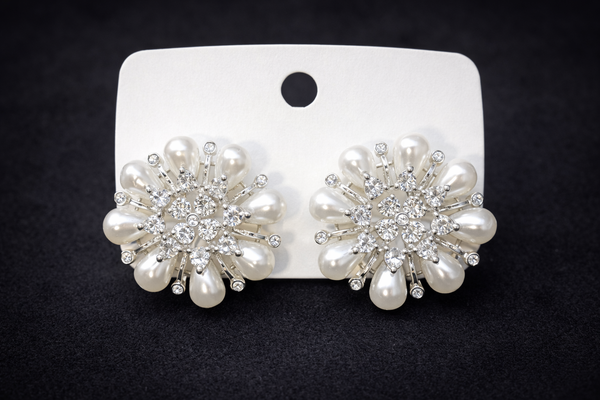 American Diamond Tops With 2 Tone Rhodium Mehndi Plating || 441872