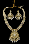 Antique Bandhai Pendant Set With Mehndi Plating || 230721