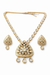 Kundan Meenakari Necklace Set With Gold Plating || 302778
