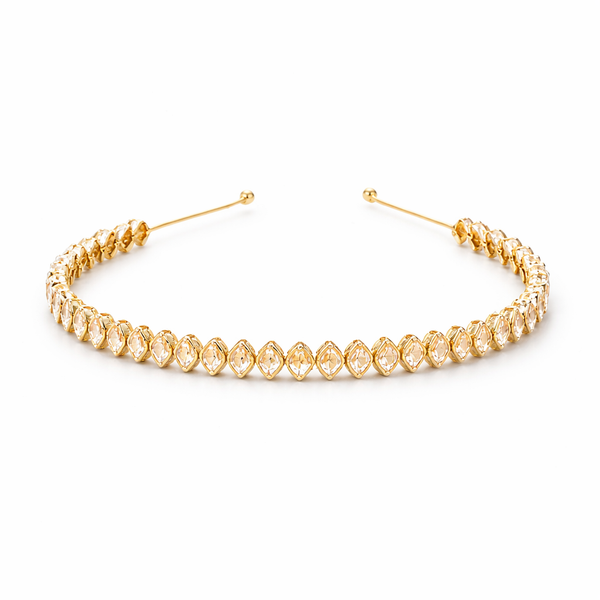 Indo Western Classic Hair Band With Gold Plating || 112034