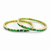 Cz Classic Bangles With 2 Tone Plating (2x6) || 442675