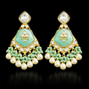 Indo Western Classic Earring With Mehndi Plating || 112292