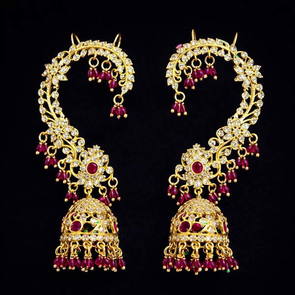 Antique Earcuff With Gold Plating || 227919
