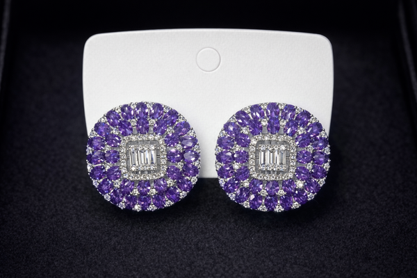 Cz Tops With Rhodium Plating || 441985