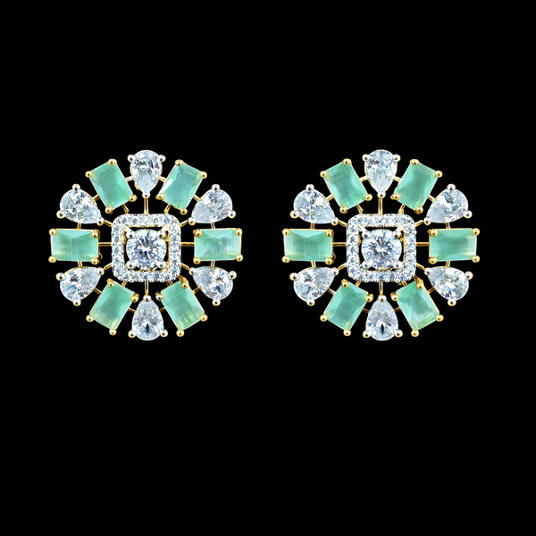 Cz Tops With 2 Tone Plating || 441240