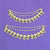 Indo Western Classic Ear Chain With Gold Plating || 112171