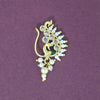 Antique Moti Nose Ring With Gold Plating || 228643