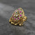 Antique Adjustable Ring With Gold Plating || 229214