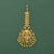 Antique Temple Tikka With Matte Gold Plating ||230126