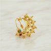Antique Moti Nose Ring With Gold Plating || 230141