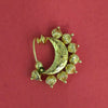 Antique Moti Nose Ring With Gold Plating || 230141