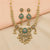 Antique Moti Necklace Set With Matte Gold Plating || 230286