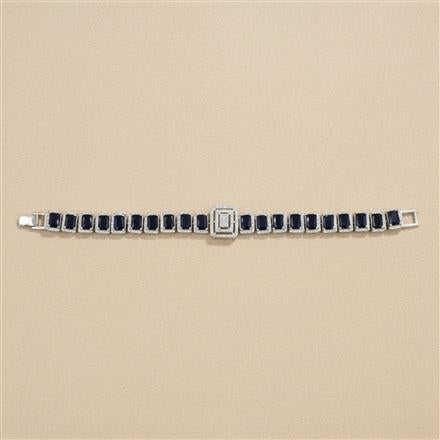 Cubic Zirconia Classic Bracelet With Rhodium Plating || 441510