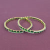 Cz Classic Bangles With 2 Tone Plating (2x6) || 442675