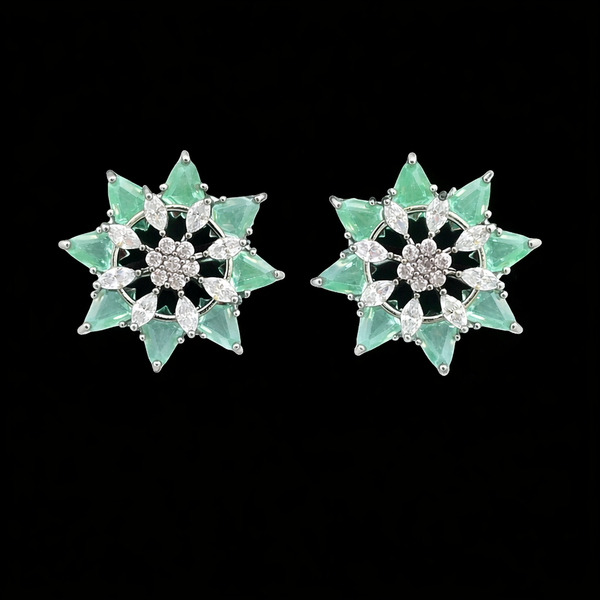 American Diamond Tops With Black Plating || 441781