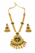 Antique Moti Necklace With Matte Gold Plating || 230666