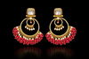 Indo Western Classic Earring With Mehndi Plating || 112397