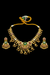 Antique Classic Necklace With Matte Gold Plating || 228065